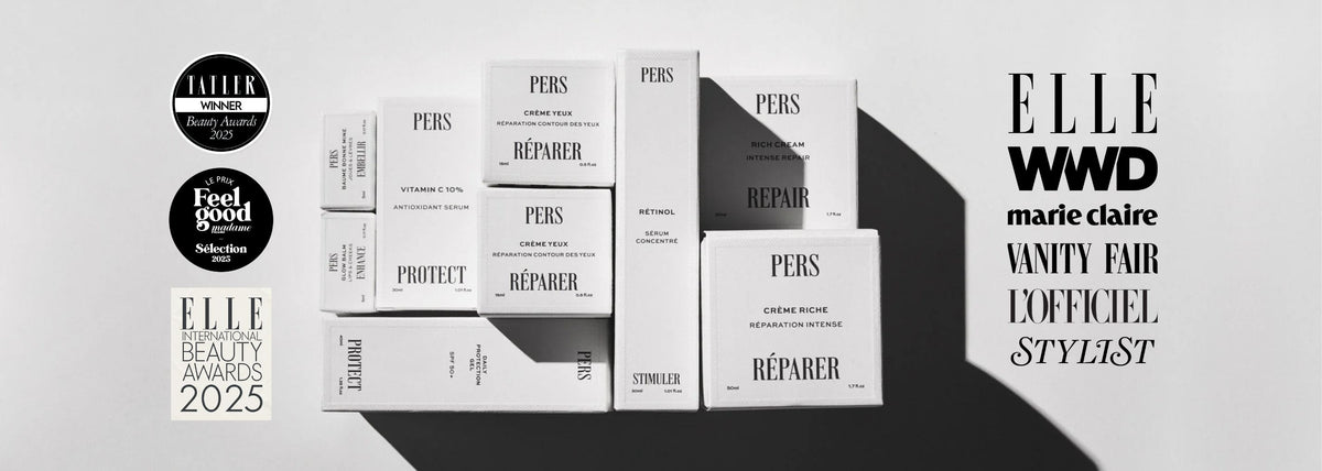 PERS Skincare - Le protocole de soins en 4 actions