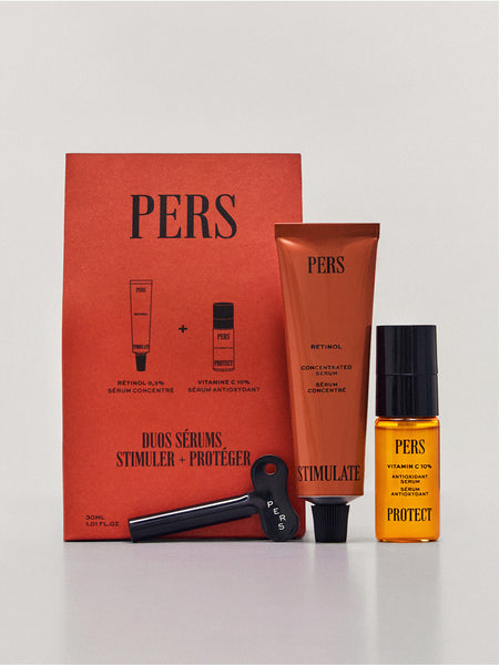 Stimulate + Protect Serum Set